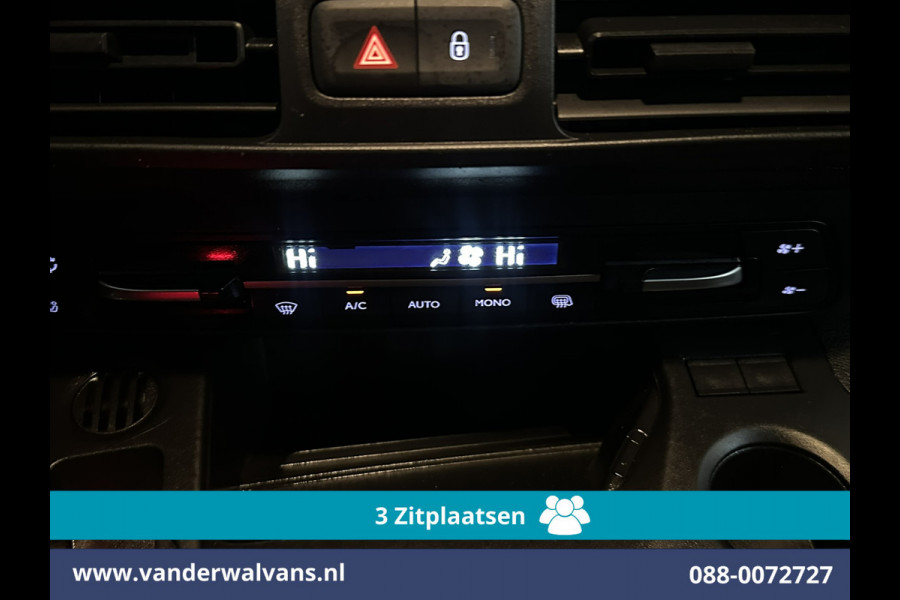 Opel Combo 1.5D 102pk L1H1 Euro6 Airco | 3-Zits | Camera | Navigatie | Apple Carplay | 1500kg Trekhaak | Cruisecontrol Android Auto, Parkeersensoren, Bijrijdersbank