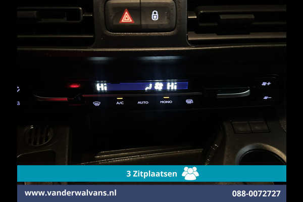Opel Combo 1.5D 102pk L1H1 Euro6 Airco | 3-Zits | Camera | Navigatie | Apple Carplay | 1500kg Trekhaak | Cruisecontrol Android Auto, Parkeersensoren, Bijrijdersbank