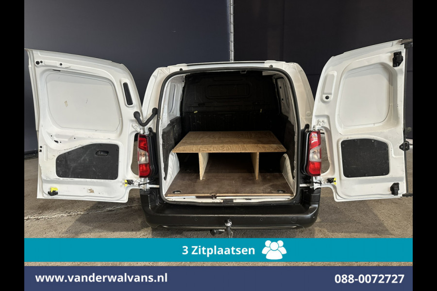 Opel Combo 1.5D 102pk L1H1 Euro6 Airco | 3-Zits | Camera | Navigatie | Apple Carplay | 1500kg Trekhaak | Cruisecontrol Android Auto, Parkeersensoren, Bijrijdersbank