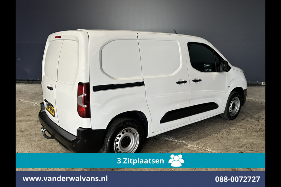 Opel Combo 1.5D 102pk L1H1 Euro6 Airco | 3-Zits | Camera | Navigatie | Apple Carplay | 1500kg Trekhaak | Cruisecontrol Android Auto, Parkeersensoren, Bijrijdersbank