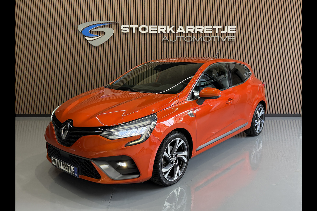 Renault Clio 1.0 TCe 100pk R.S. Line | Groot Navi | Camera | Carplay | 17 inch | Sport stoelen | 100% onderhouden!