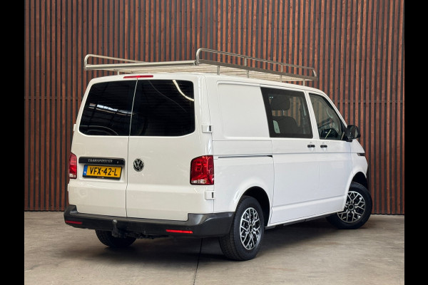 Volkswagen Transporter 2.0 TDI L1H1 Dubbele Cabine Airco-BT Radio-Imperiaal-Trekhaak-NL Auto-NAP