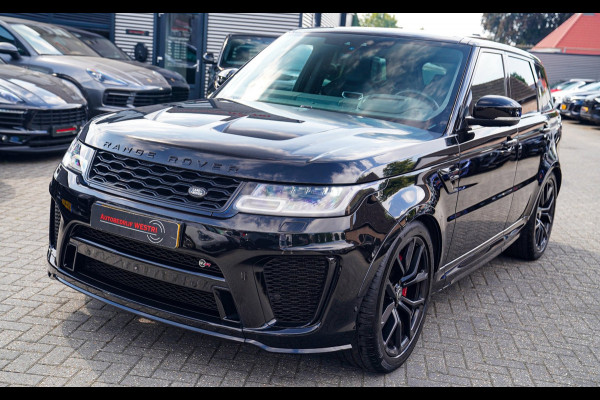 Land Rover Range Rover Sport 5.0 V8 SC SVR | Carbon Package | Kuipstoelen | 576PK | 360 cam | HuD | Stoelkoeling | Carbon Motorkap