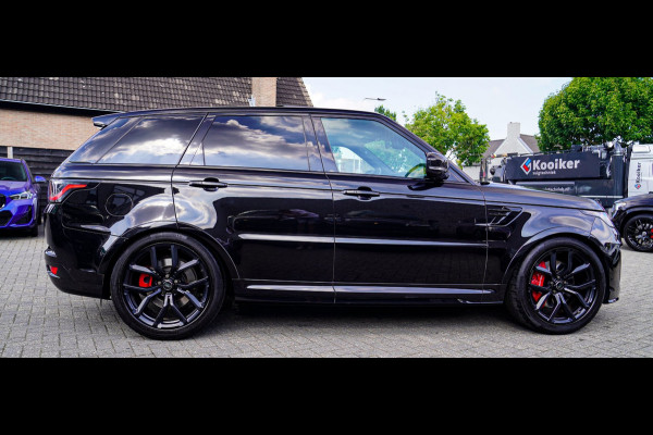 Land Rover Range Rover Sport 5.0 V8 SC SVR | Carbon Package | Kuipstoelen | 576PK | 360 cam | HuD | Stoelkoeling | Carbon Motorkap