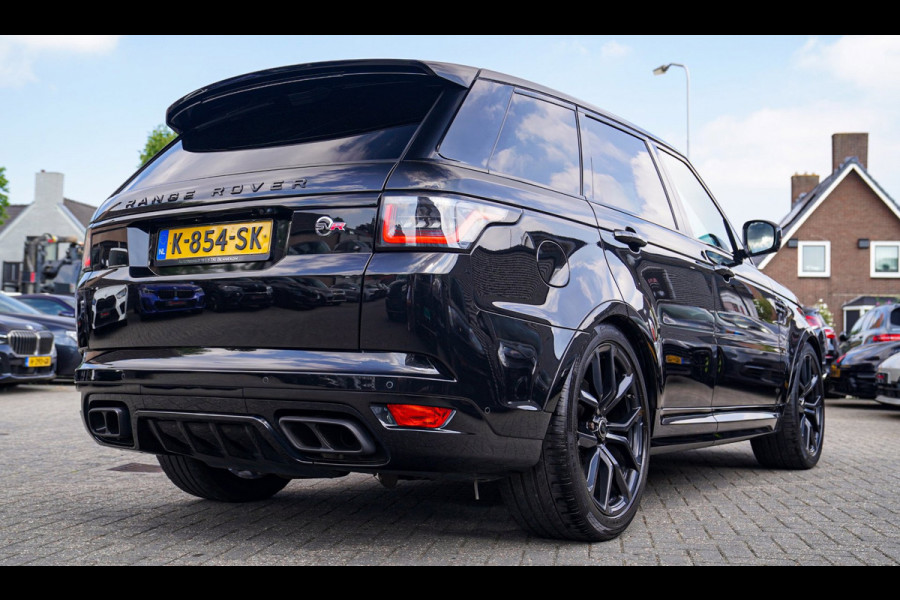 Land Rover Range Rover Sport 5.0 V8 SC SVR | Carbon Package | Kuipstoelen | 576PK | 360 cam | HuD | Stoelkoeling | Carbon Motorkap