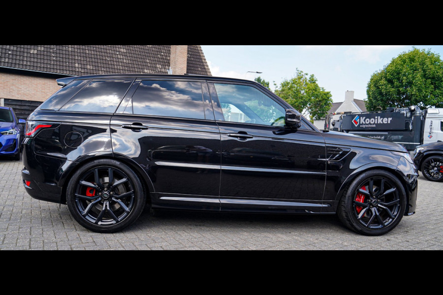 Land Rover Range Rover Sport 5.0 V8 SC SVR | Carbon Package | Kuipstoelen | 576PK | 360 cam | HuD | Stoelkoeling | Carbon Motorkap