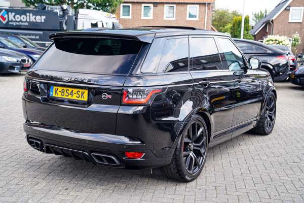 Land Rover Range Rover Sport 5.0 V8 SC SVR | Carbon Package | Kuipstoelen | 576PK | 360 cam | HuD | Stoelkoeling | Carbon Motorkap