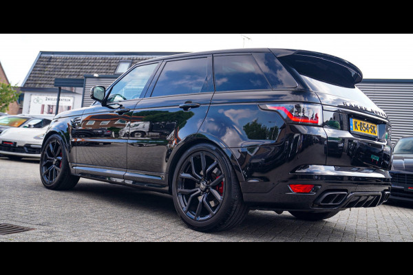 Land Rover Range Rover Sport 5.0 V8 SC SVR | Carbon Package | Kuipstoelen | 576PK | 360 cam | HuD | Stoelkoeling | Carbon Motorkap