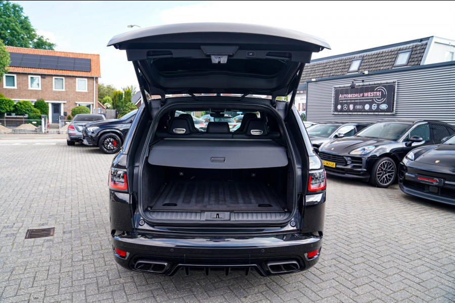 Land Rover Range Rover Sport 5.0 V8 SC SVR | Carbon Package | Kuipstoelen | 576PK | 360 cam | HuD | Stoelkoeling | Carbon Motorkap