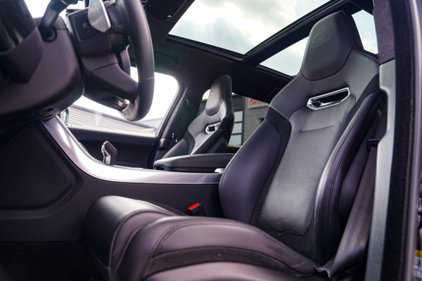Land Rover Range Rover Sport 5.0 V8 SC SVR | Carbon Package | Kuipstoelen | 576PK | 360 cam | HuD | Stoelkoeling | Carbon Motorkap
