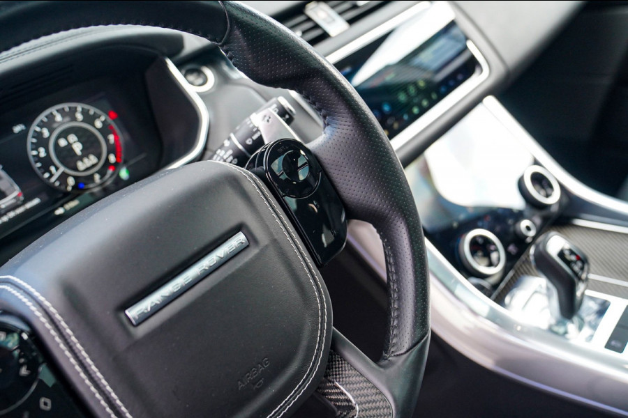 Land Rover Range Rover Sport 5.0 V8 SC SVR | Carbon Package | Kuipstoelen | 576PK | 360 cam | HuD | Stoelkoeling | Carbon Motorkap