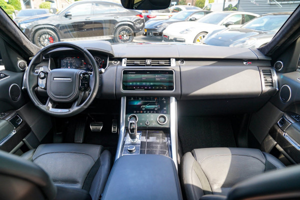 Land Rover Range Rover Sport 5.0 V8 SC SVR | Carbon Package | Kuipstoelen | 576PK | 360 cam | HuD | Stoelkoeling | Carbon Motorkap