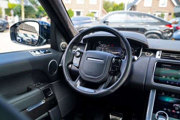 Land Rover Range Rover Sport 5.0 V8 SC SVR | Carbon Package | Kuipstoelen | 576PK | 360 cam | HuD | Stoelkoeling | Carbon Motorkap