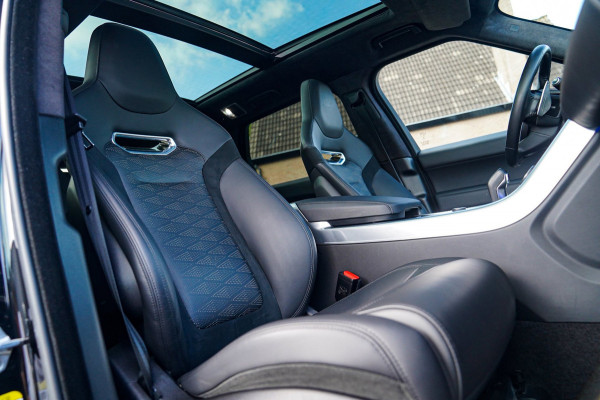 Land Rover Range Rover Sport 5.0 V8 SC SVR | Carbon Package | Kuipstoelen | 576PK | 360 cam | HuD | Stoelkoeling | Carbon Motorkap