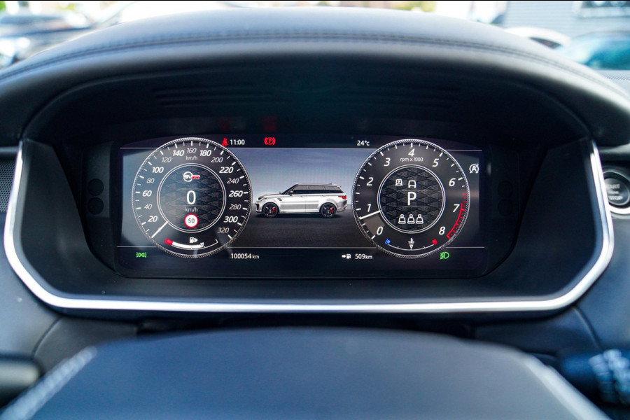 Land Rover Range Rover Sport 5.0 V8 SC SVR | Carbon Package | Kuipstoelen | 576PK | 360 cam | HuD | Stoelkoeling | Carbon Motorkap