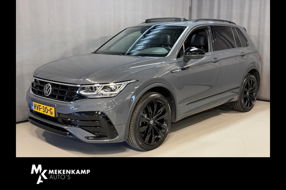 Volkswagen Tiguan 2.0 TSI 4Motion R-Line Black Style 20"/VOL Leder + memory/Harman Kardon/Panoramadak/360 camera/Elektrische klep/Stuur + stoelverwarming v+a