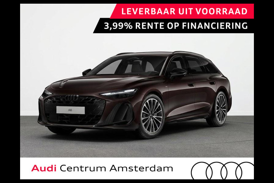 Audi A6 Avant S edition e-hybrid 299 pk | Techniekpakket plus | Adaptieve luchtvering | Premium pakket | Trekhaak, mechanisch draaibaar |