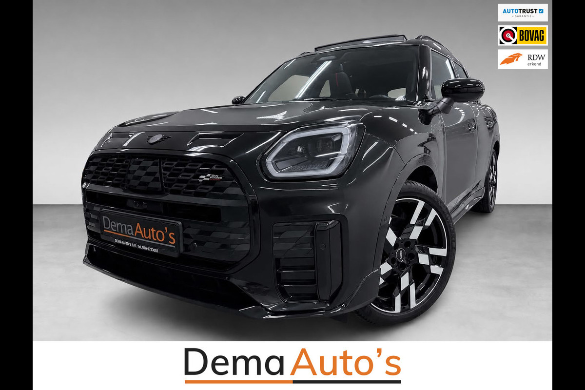 MINI Countryman 1.5 C John Cooper Works XL NW-PRIJS 67DEURO/MASSAGE+M-STOELEN/PANO/LEDER/H-UP/SFEERVERL/360CAM/H-KARDON///