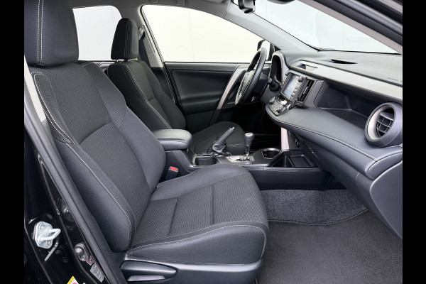 Toyota RAV4 2.5 Hybrid Automaat 197PK Adap.Cruise Stoelverwarming Navi Camera Cruise Control Ecc Bluetooth Pdc Dynamic Keyless Regen-Lichtsensor Lane Assist Lmv Privacy Glas Led