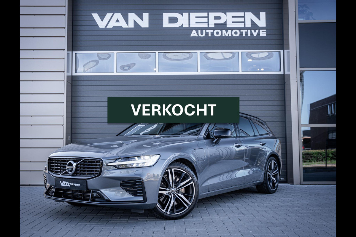 Volvo V60 2.0 T8 Recharge AWD Dark R-Design - Pano l HUD l Memory l Hkardon
