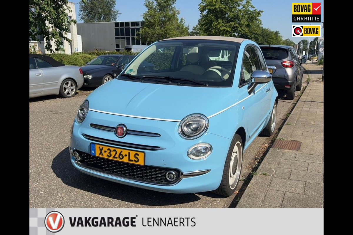 Fiat 500C 1.2 Spiaggina UNIEKE UITVOERING (BOVAG/RIJKLAARPRIJS)