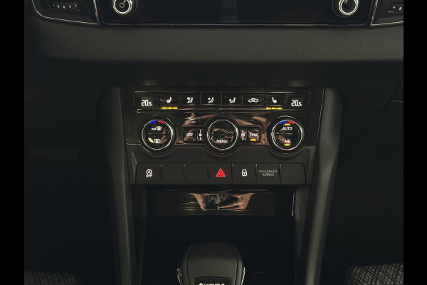Škoda Karoq 1.5 TSI 150PK CARPLAY NAVI VIR.COCKPIT STOEL/STUUR VERW. ADAP.CRUISE ✅ Top Auto's 30 jaar VAG Specialist / Zowel PHEV / HEV / HYBRID als Type's Business / Edition / Sportline / Ultimate etc✅