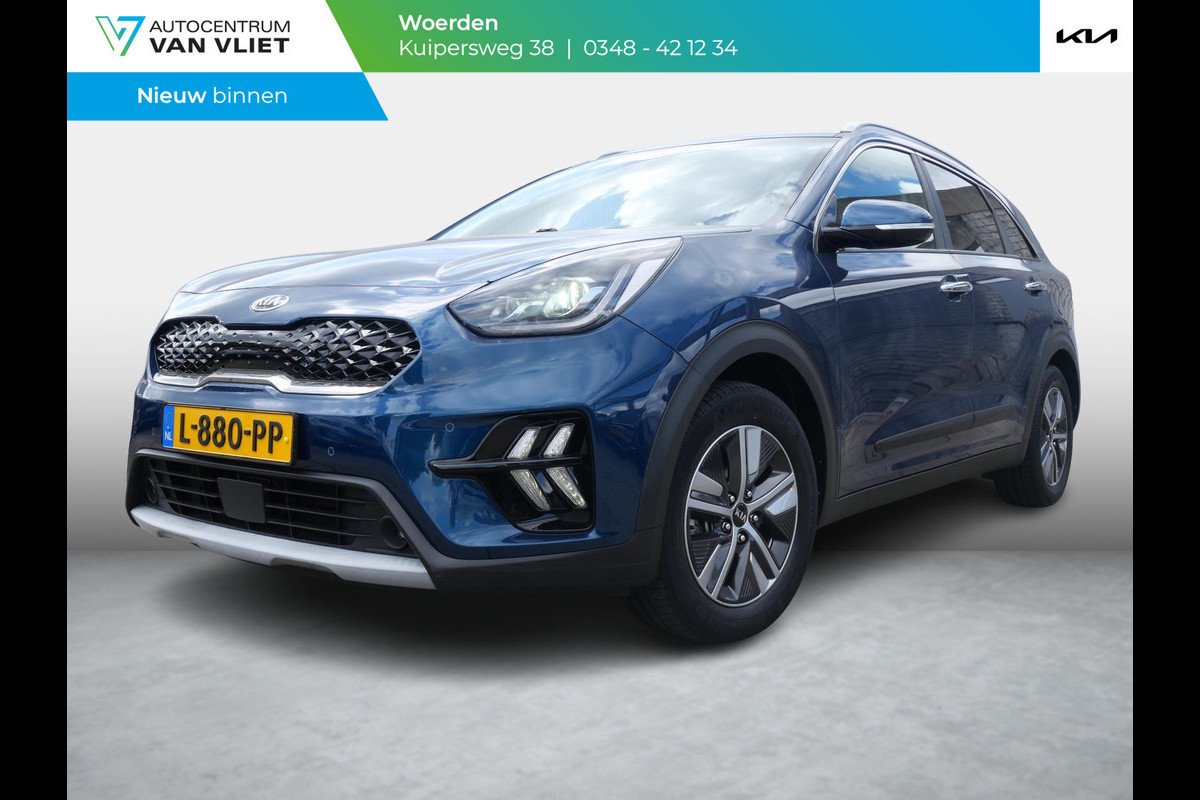 Kia Niro 1.6 GDi Hybrid DynamicPlusLine | Cruise | Camera | Keyless | Navi | stoel-stuurverwarming | Leder |