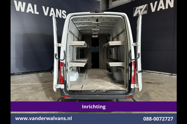Mercedes-Benz Sprinter 311 CDI Automaat L3H2 *PostNL inrichting* Euro6 Airco | Camera | Schappen Doorloopdeur, 270 Gr. achterdeuren, Sidebars