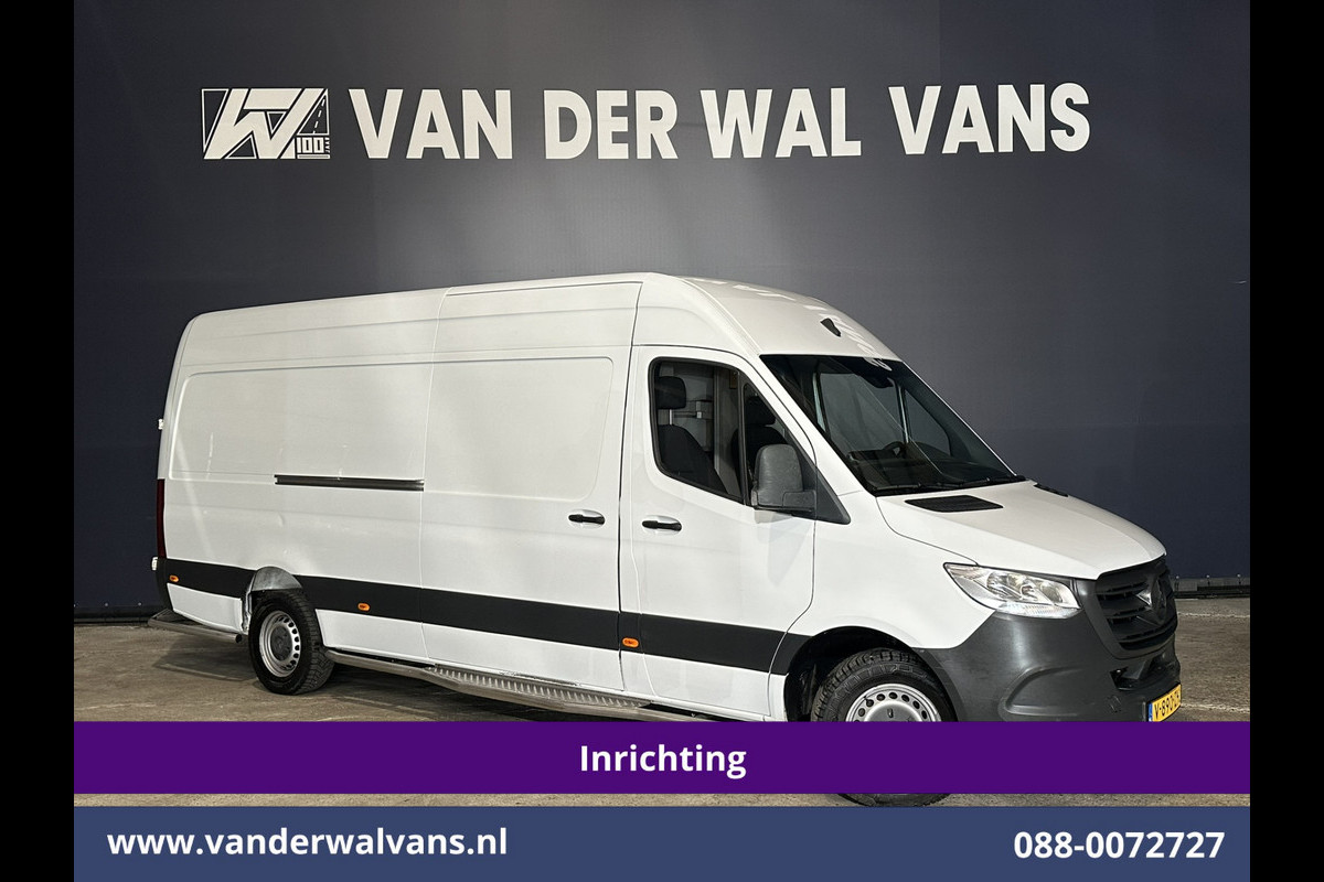 Mercedes-Benz Sprinter 311 CDI Automaat L3H2 *PostNL inrichting* Euro6 Airco | Camera | Schappen Doorloopdeur, 270 Gr. achterdeuren, Sidebars