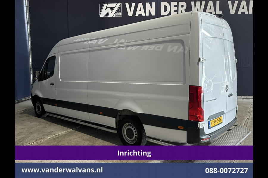 Mercedes-Benz Sprinter 311 CDI Automaat L3H2 *PostNL inrichting* Euro6 Airco | Camera | Schappen Doorloopdeur, 270 Gr. achterdeuren, Sidebars