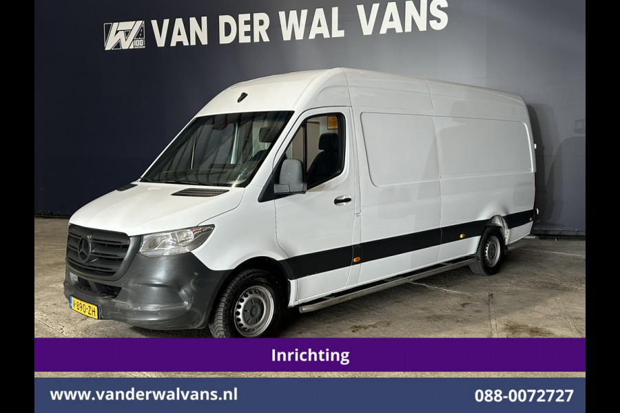 Mercedes-Benz Sprinter 311 CDI Automaat L3H2 *PostNL inrichting* Euro6 Airco | Camera | Schappen Doorloopdeur, 270 Gr. achterdeuren, Sidebars