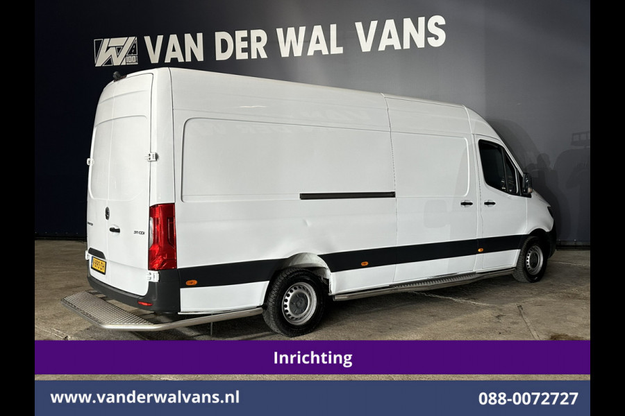 Mercedes-Benz Sprinter 311 CDI Automaat L3H2 *PostNL inrichting* Euro6 Airco | Camera | Schappen Doorloopdeur, 270 Gr. achterdeuren, Sidebars