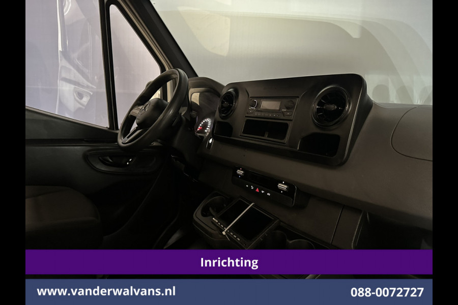 Mercedes-Benz Sprinter 311 CDI Automaat L3H2 *PostNL inrichting* Euro6 Airco | Camera | Schappen Doorloopdeur, 270 Gr. achterdeuren, Sidebars