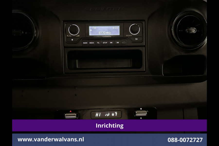 Mercedes-Benz Sprinter 311 CDI Automaat L3H2 *PostNL inrichting* Euro6 Airco | Camera | Schappen Doorloopdeur, 270 Gr. achterdeuren, Sidebars