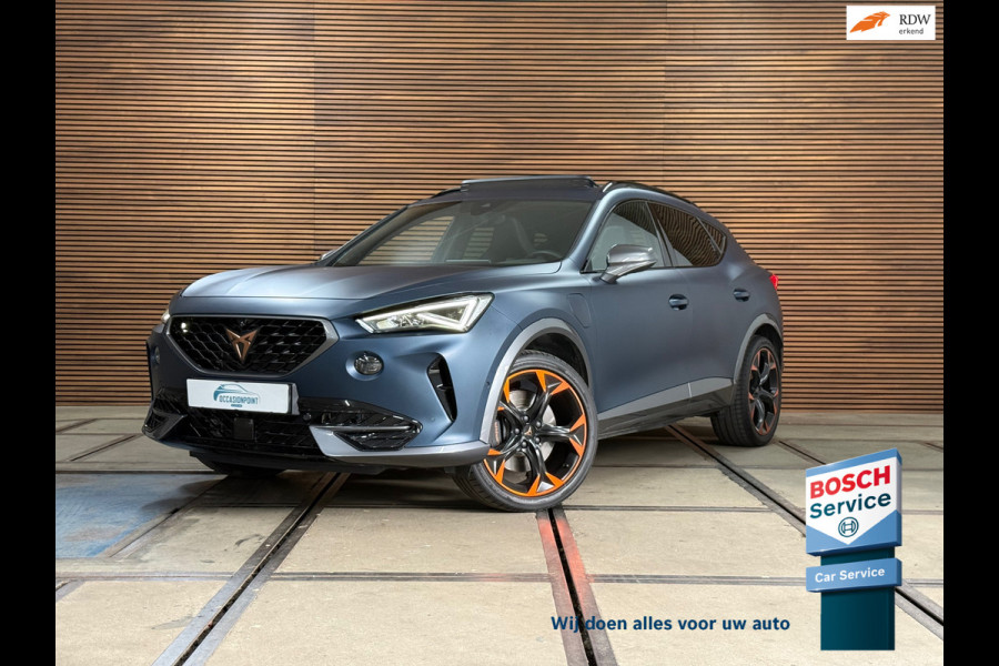 CUPRA Formentor 1.4 e-Hybrid VZ Copper Ed. | 245pk | Frozen Petrol Blue | CUPRA Supersport | Rijassist-pakket XL|LED|360°|Trekhaak
