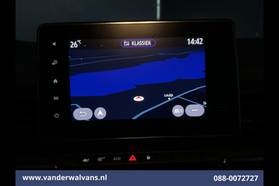 Renault Trafic 2.0 Blue dCi 131pk L1H1 Euro6 Airco | Imperiaal | Navigatie | Camera | LED | Cruisecontrol Android Auto, Parkeersensoren, Bijrijdersbank