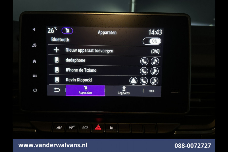 Renault Trafic 2.0 Blue dCi 131pk L1H1 Euro6 Airco | Imperiaal | Navigatie | Camera | LED | Cruisecontrol Android Auto, Parkeersensoren, Bijrijdersbank