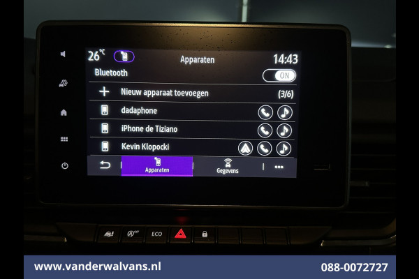 Renault Trafic 2.0 Blue dCi 131pk L1H1 Euro6 Airco | Imperiaal | Navigatie | Camera | LED | Cruisecontrol Android Auto, Parkeersensoren, Bijrijdersbank