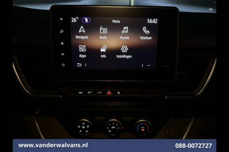 Renault Trafic 2.0 Blue dCi 131pk L1H1 Euro6 Airco | Imperiaal | Navigatie | Camera | LED | Cruisecontrol Android Auto, Parkeersensoren, Bijrijdersbank