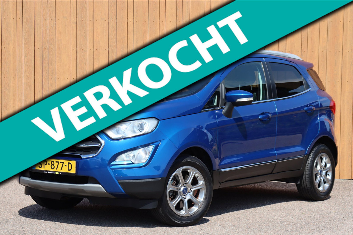 Ford EcoSport 1.0 EcoBoost Titanium org.NL winterpack navi carplay