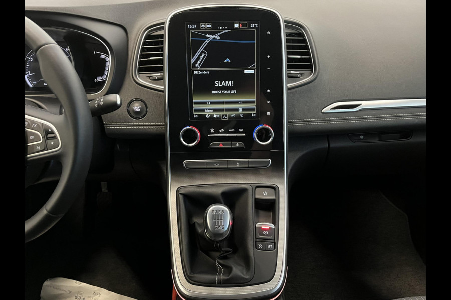 Renault Grand Scénic 1.3 TCe Techno 7p. Navigatie Cruise Control  Full LED  Privacy Glass  20" LM Velgen  PDC + Camera  Half Leder  Virtual  Cockpit Airco