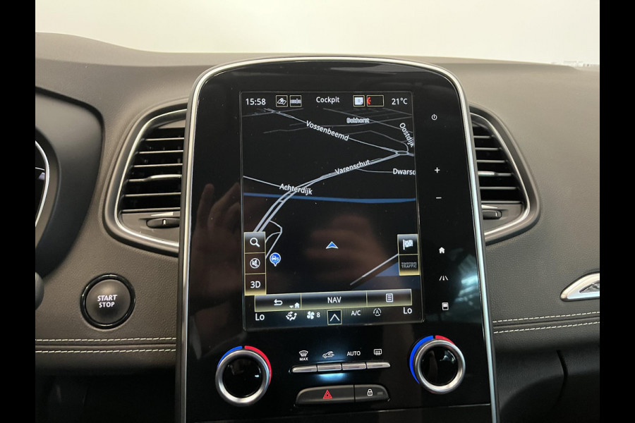Renault Grand Scénic 1.3 TCe Techno 7p. Navigatie Cruise Control  Full LED  Privacy Glass  20" LM Velgen  PDC + Camera  Half Leder  Virtual  Cockpit Airco