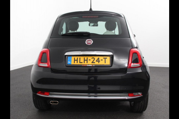 Fiat 500 1.0 Hybrid Dolcevita Panoramadak Navigatie Apple Carplay Android Auto Cruise control Climate Control Lichtmetalen Velgen