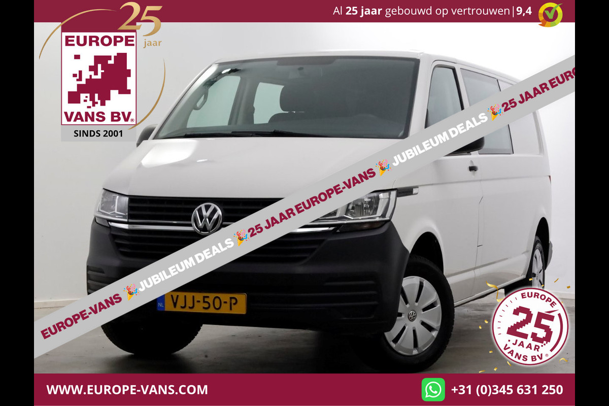 Volkswagen Transporter T6.1 2.0 TDI 150pk Lang D.C. Airco/Achterklep K8 02-2021