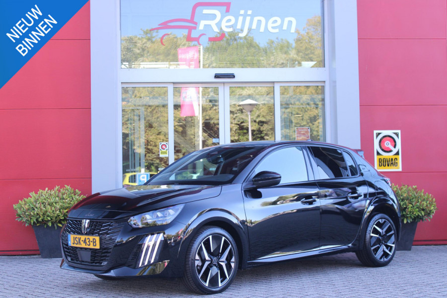 Peugeot 208 1.2 Hybrid 145PK AUTOMAAT GT PACK | DRAADLOZE APPLE CARPLAY/ANDROID AUTO | 17" LICHTMETALEN VELGEN | DRAADLOZE TELEFOONLADER | ACHTERUITRIJ CAMERA | CRUISE CONTROL | FULL LED KOPLAMPEN | KEYLESS ENTRY/START | CLIMATE CONTROL | PARKEERSENSOREN VOOR EN ACHTER | GETINTE ACHETRRUITEN |