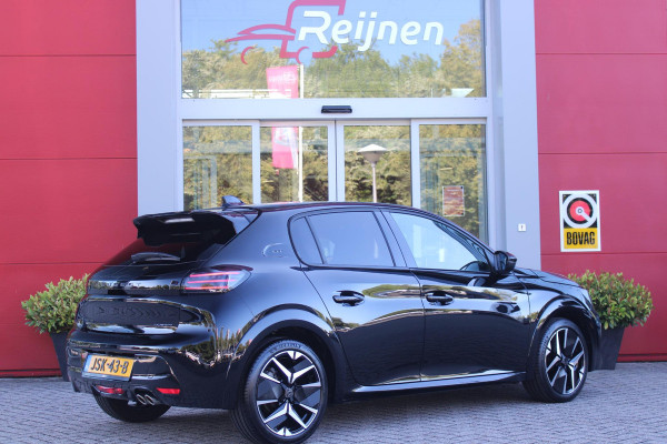 Peugeot 208 1.2 Hybrid 145PK AUTOMAAT GT PACK | DRAADLOZE APPLE CARPLAY/ANDROID AUTO | 17" LICHTMETALEN VELGEN | DRAADLOZE TELEFOONLADER | ACHTERUITRIJ CAMERA | CRUISE CONTROL | FULL LED KOPLAMPEN | KEYLESS ENTRY/START | CLIMATE CONTROL | PARKEERSENSOREN VOOR EN ACHTER | GETINTE ACHETRRUITEN |
