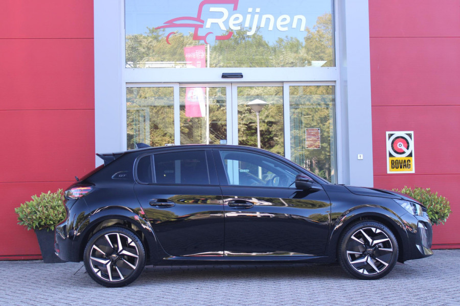 Peugeot 208 1.2 Hybrid 145PK AUTOMAAT GT PACK | DRAADLOZE APPLE CARPLAY/ANDROID AUTO | 17" LICHTMETALEN VELGEN | DRAADLOZE TELEFOONLADER | ACHTERUITRIJ CAMERA | CRUISE CONTROL | FULL LED KOPLAMPEN | KEYLESS ENTRY/START | CLIMATE CONTROL | PARKEERSENSOREN VOOR EN ACHTER | GETINTE ACHETRRUITEN |