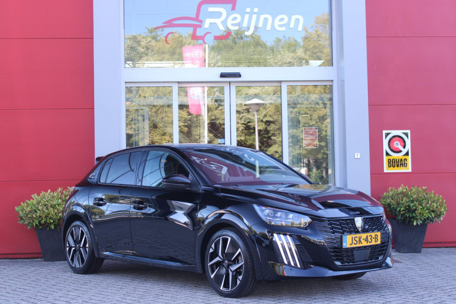 Peugeot 208 1.2 Hybrid 145PK AUTOMAAT GT PACK | DRAADLOZE APPLE CARPLAY/ANDROID AUTO | 17" LICHTMETALEN VELGEN | DRAADLOZE TELEFOONLADER | ACHTERUITRIJ CAMERA | CRUISE CONTROL | FULL LED KOPLAMPEN | KEYLESS ENTRY/START | CLIMATE CONTROL | PARKEERSENSOREN VOOR EN ACHTER | GETINTE ACHETRRUITEN |