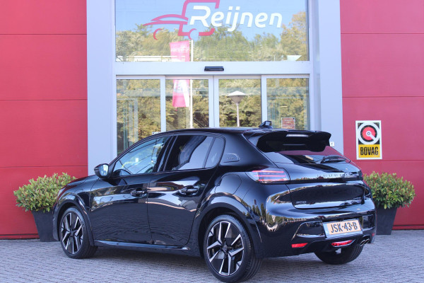 Peugeot 208 1.2 Hybrid 145PK AUTOMAAT GT PACK | DRAADLOZE APPLE CARPLAY/ANDROID AUTO | 17" LICHTMETALEN VELGEN | DRAADLOZE TELEFOONLADER | ACHTERUITRIJ CAMERA | CRUISE CONTROL | FULL LED KOPLAMPEN | KEYLESS ENTRY/START | CLIMATE CONTROL | PARKEERSENSOREN VOOR EN ACHTER | GETINTE ACHETRRUITEN |