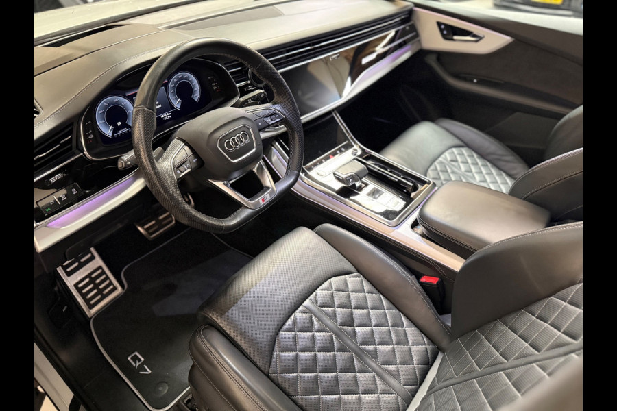 Audi Q7 55 TFSI e quattro Pro Line S | BTW | Pano | Sfeerverlichting | Stoelverwarming/Verkoeling | Carplay | Camera